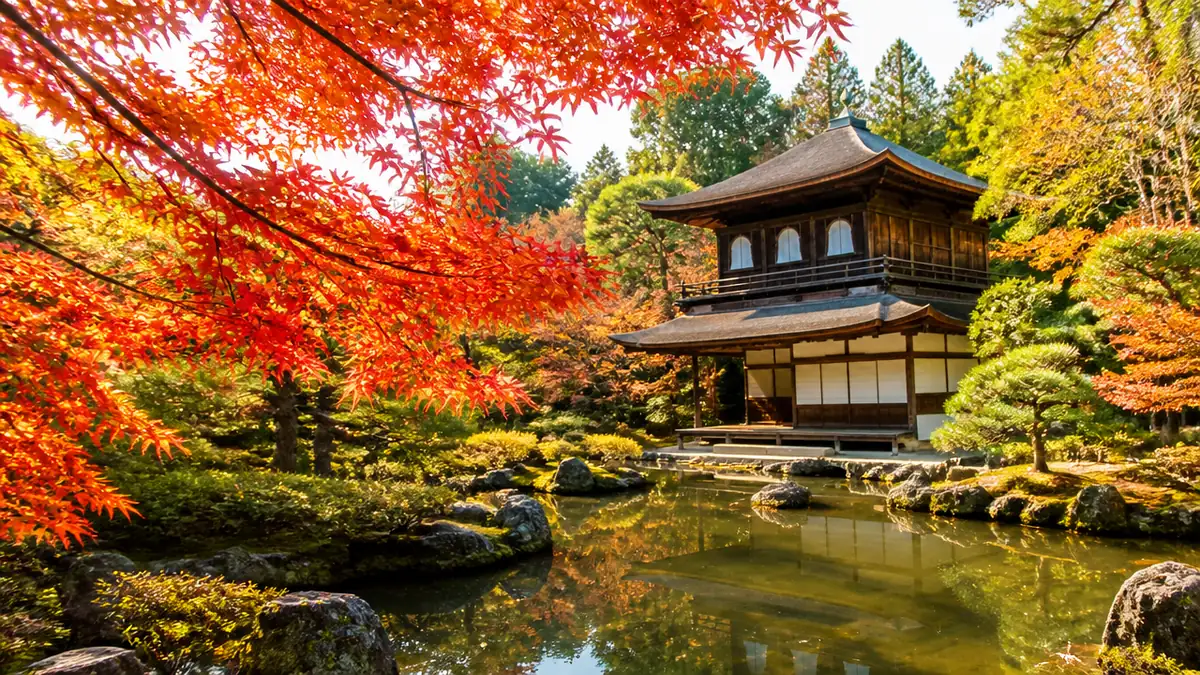 銀閣寺の紅葉はいつ見に行く？例年の目安と今季の確かめ方の解説画像