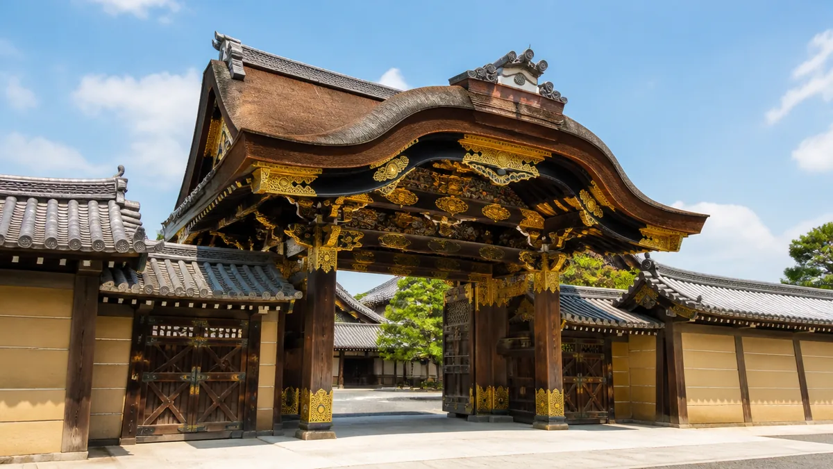 西本願寺唐門はどんな門?国宝の四脚門を見る前に押さえたい3つのことの解説画像