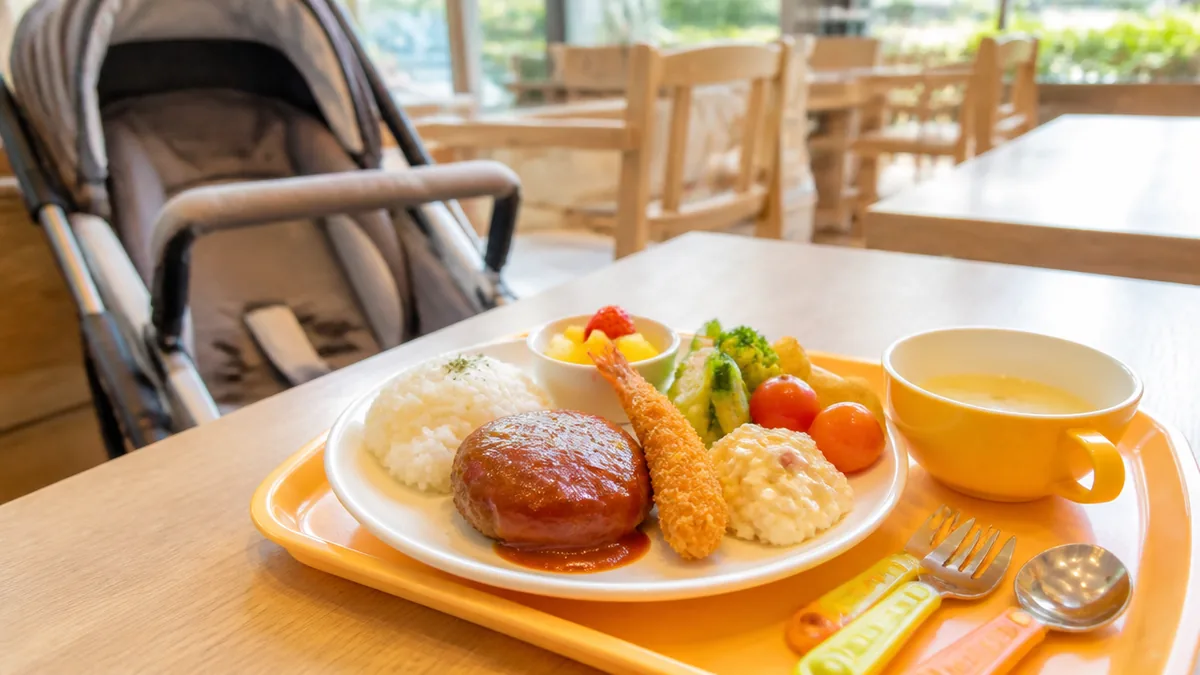 福知山 子連れランチは「子ども用の何があるか」で選ぶの解説画像