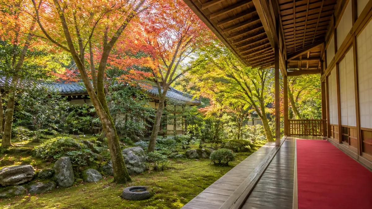 大原宝泉院はどんなお寺？座って過ごす前に知っておきたい3つの特徴の解説画像