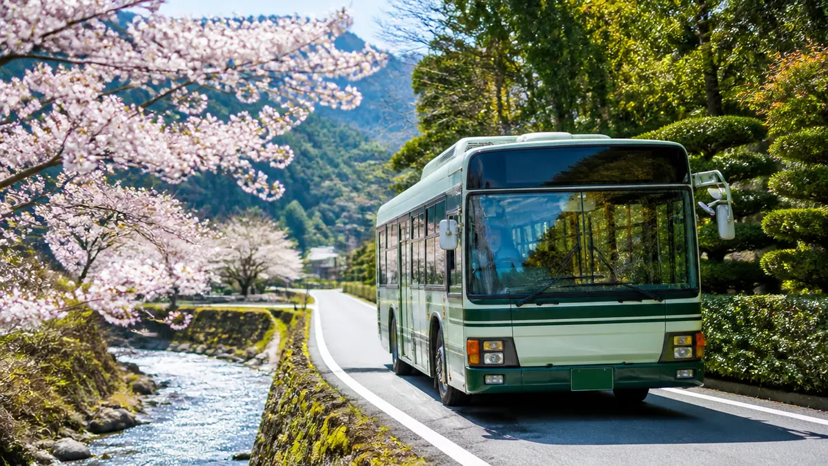 京都駅・出町柳・国際会館から大原へ、どのバスに乗るのが早い？の解説画像