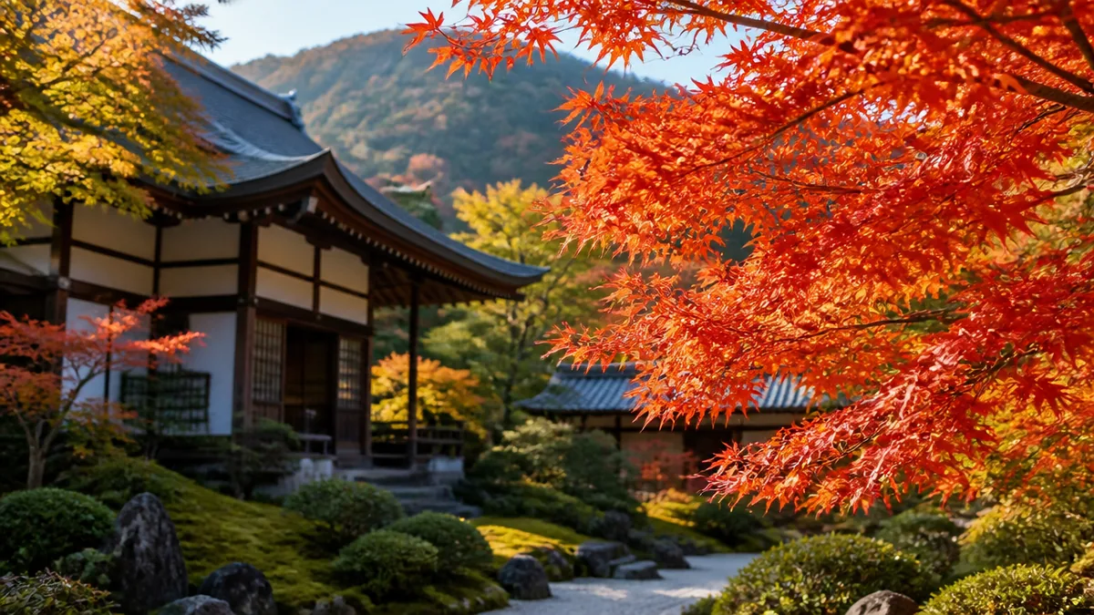 紅葉 京都 10月は見頃前|嵐山11月24日頃予想と10月に始まる特別公開・予約3件のアイキャッチ画像
