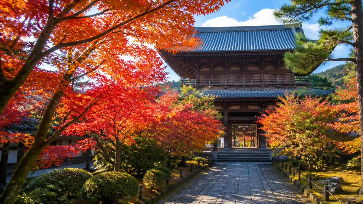 紅葉南禅寺の回り方｜見頃は11月中旬〜下旬、三門600円と南禅院の11月限定公開のアイキャッチ画像
