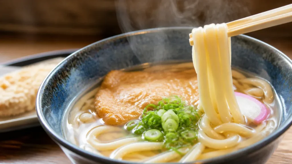 京都ランチ子連れは四条で組む｜冨美家のうどん680円と大丸ベビールームの回り方のアイキャッチ画像