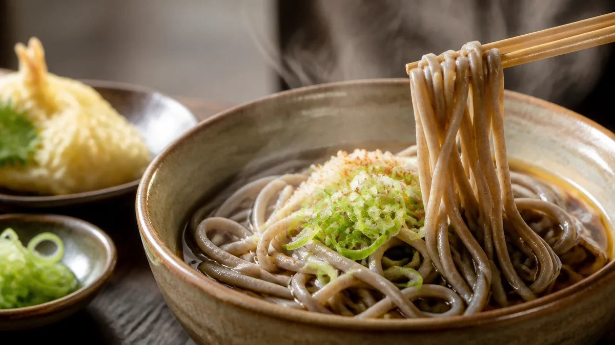 大江山のふもとまで足をのばすなら「鬼そば」の昼の解説画像